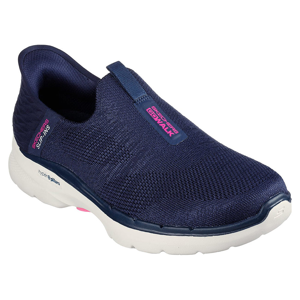 Skechers Women's Slip-Ins GOwalk 6 Shoes - 124569-NVY