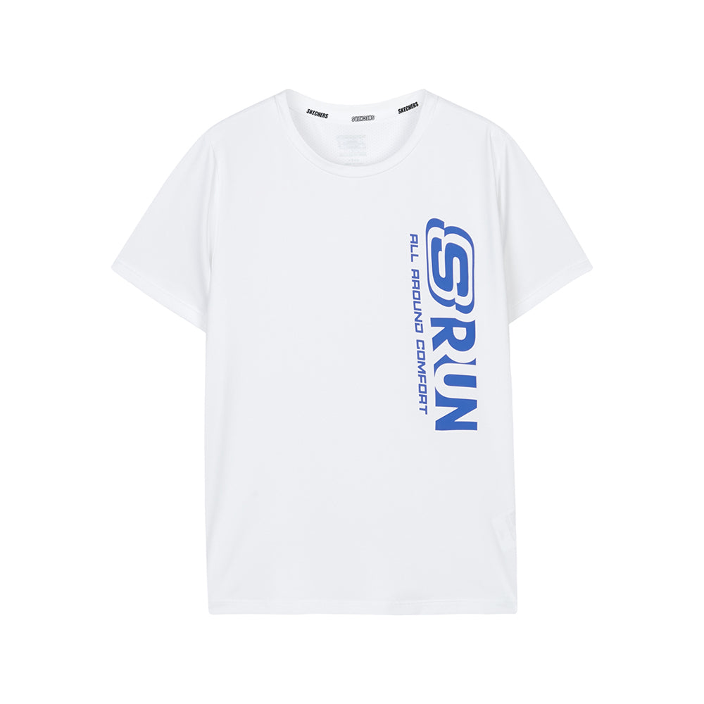 Skechers Boys Short Sleeve T-Shirt Soft Futureism(Boy's Athleisure) Performance Short Sleeve Tee - P223B034-0019
