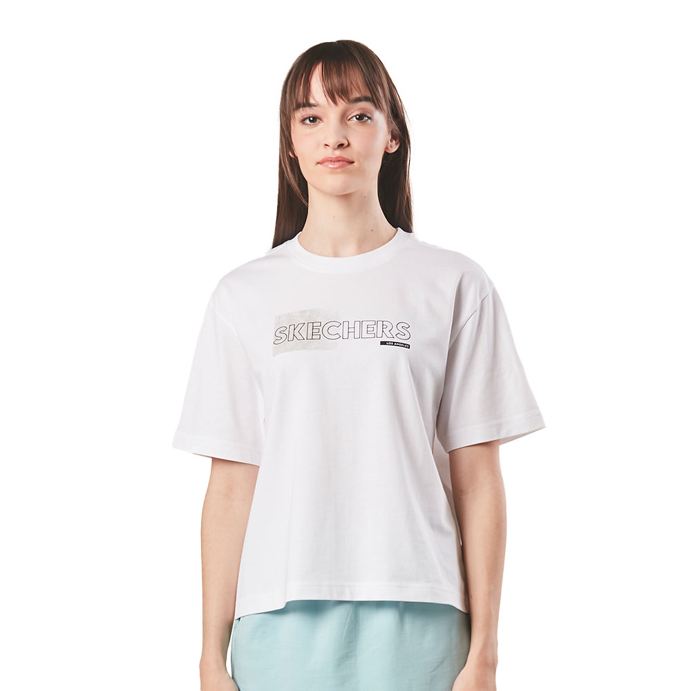 Skechers Women's Short Sleeve T-shirt Short Sleeve Tee - SL22Q4W294-0019